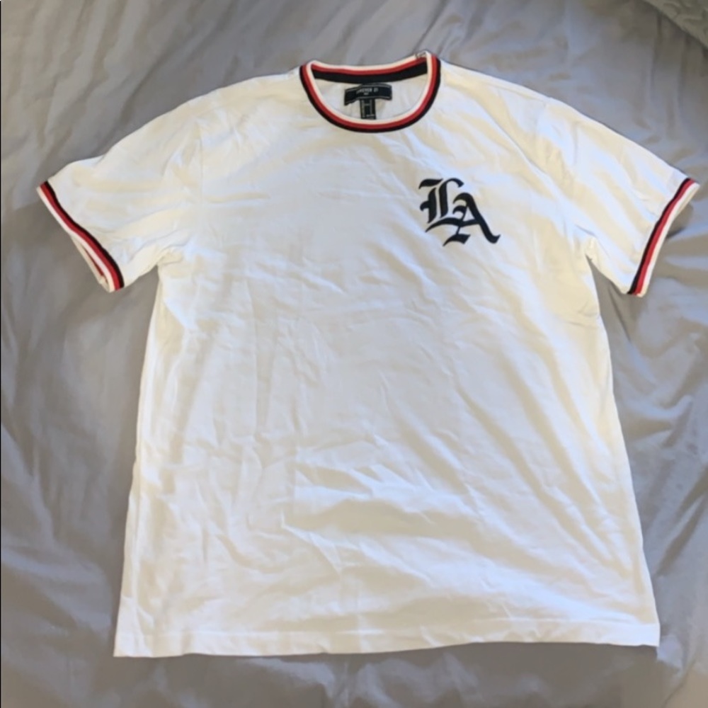 LA embroidered T-shirt